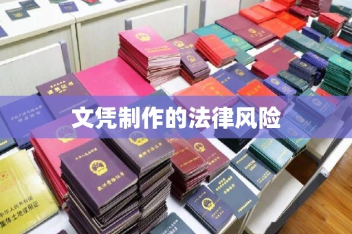 柳南文凭制作的法律风险