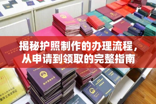 柳南揭秘护照制作的办理流程，从申请到领取的完整指南