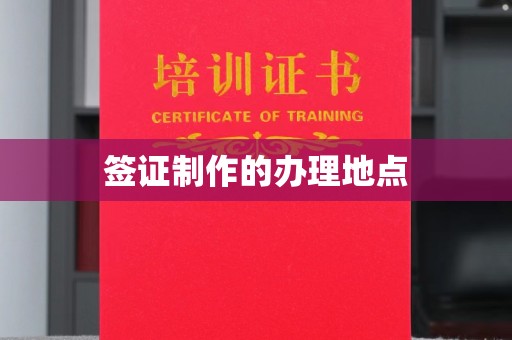 柳南签证制作的办理地点