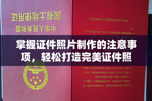 柳南掌握证件照片制作的注意事项，轻松打造完美证件照