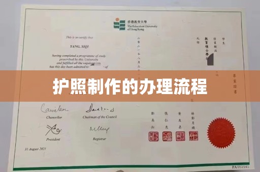 柳南护照制作的办理流程